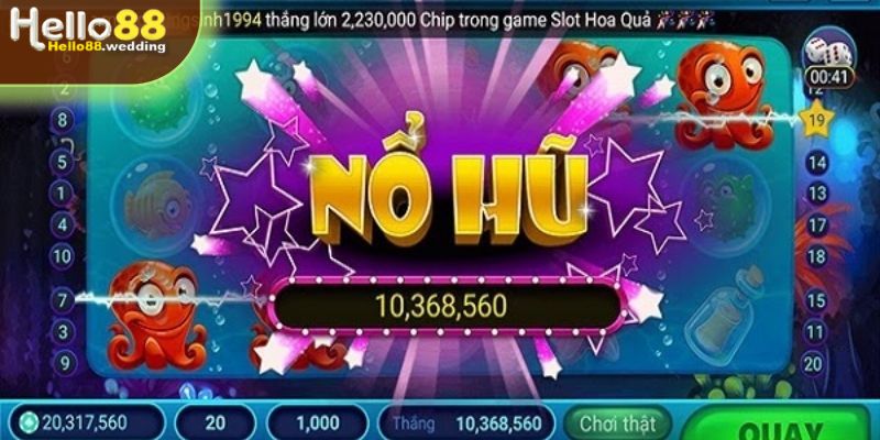 Game nổ hũ tại Hello88