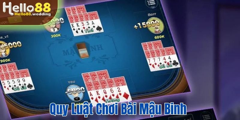 Luật chơi Mậu Binh online dễ hiểu nhất tại Hello88