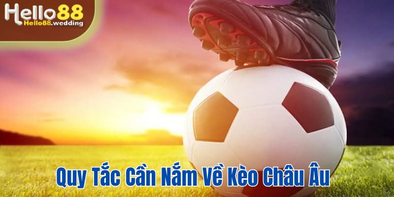 Quy tắc mà người chơi cần nắm được khi chơi cá độ Châu Âu