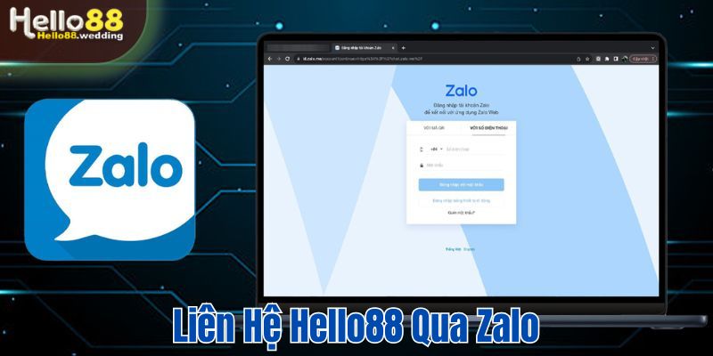Liên hệ Hello88 qua chat Zalo